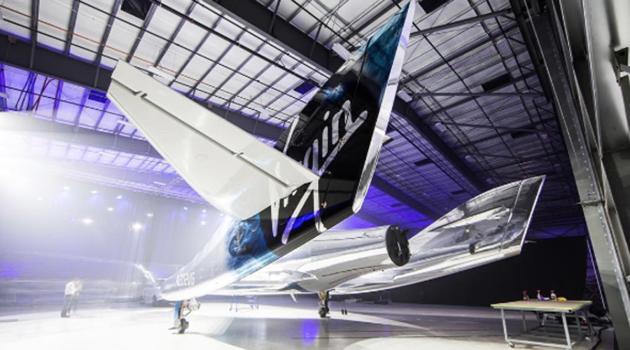 Back to space race: Virgin unveils SpaceShipTwo