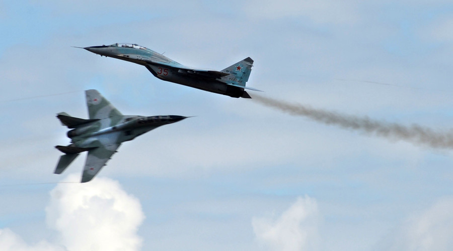 MiG 29 fighter jets. © Kirill Kallinikov