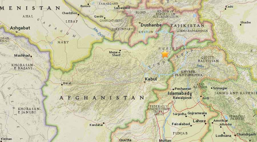 5.5-magnitude earthquake strikes northern Afghanistan, tremors felt in Kabul