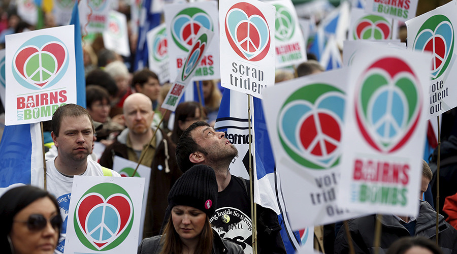 Time to move on? Thousands to attend anti-Trident rally (VIDEO)
