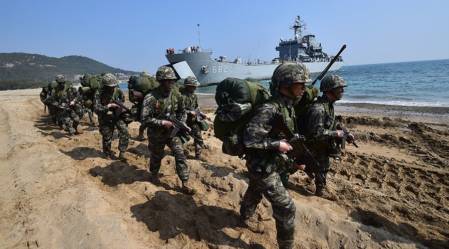 S.Korea, US will rehearse invasion of N.Korea in record-breaking joint military drills