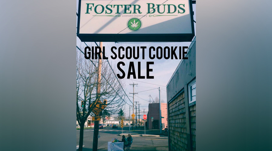 Entrepreneur of the Year: Girl scout sells cookies outside pot shop