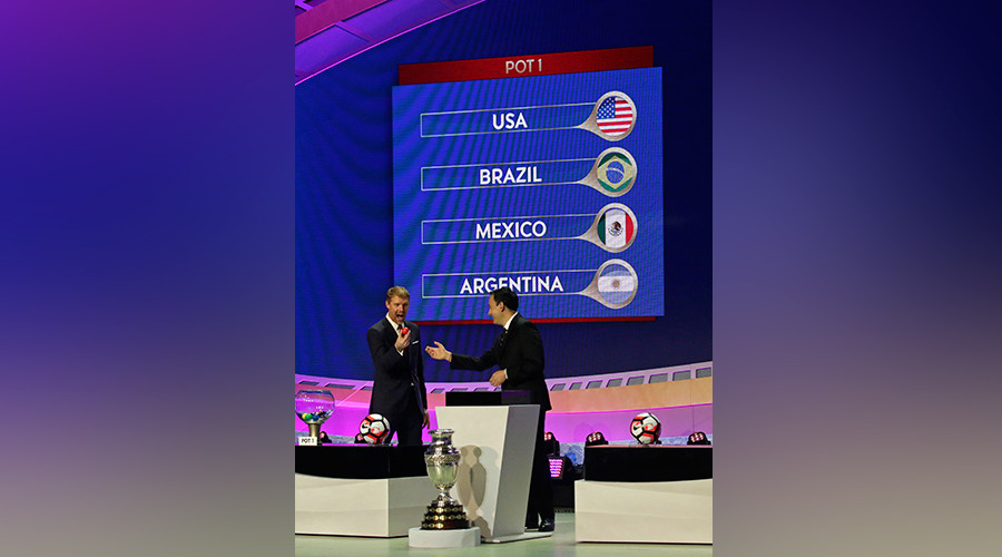 Hosts USA handed tough 2016 Copa America group