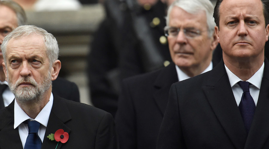 ‘He’s just jealous’: Corbyn rebuffs Cameron’s fashion advice