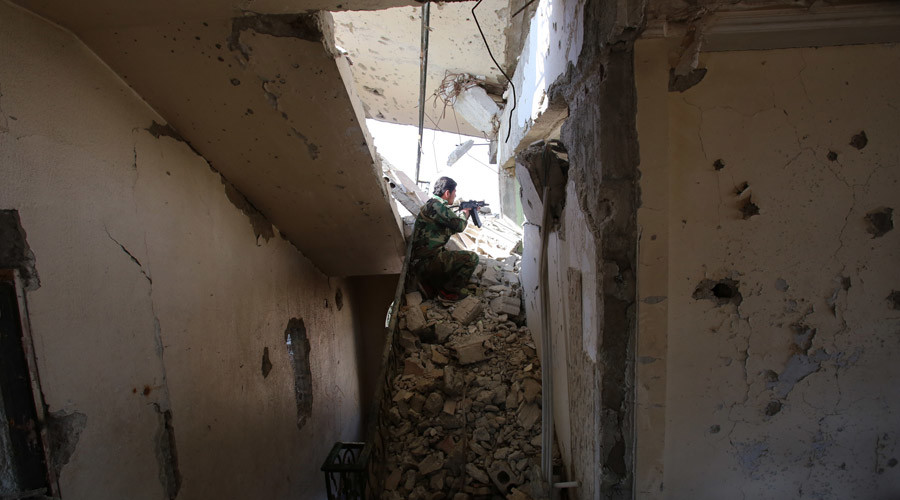 Fierce fighting continues in Damascus suburb ahead of Syrian ceasefire (VIDEO)