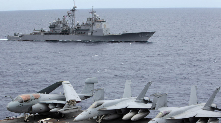 What is America doing in the South China Sea?