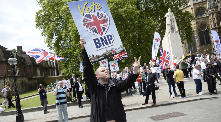 Far-right BNP escapes bankruptcy after £150k donation from 91y/o
