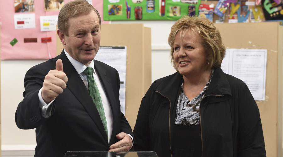 Irish exit polls point to hung parliament as austerity anger hits govt parties