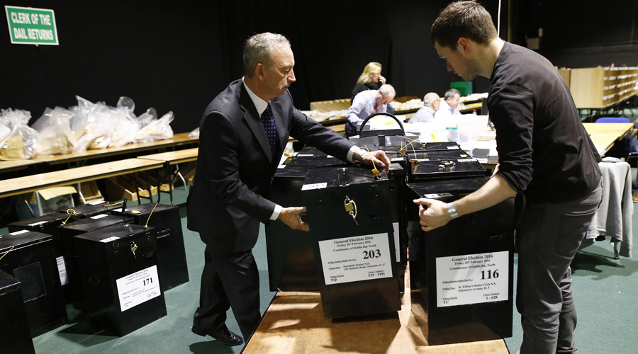 Hacking the election: Irish vote counters forced to open ballot box with handsaw (VIDEO)