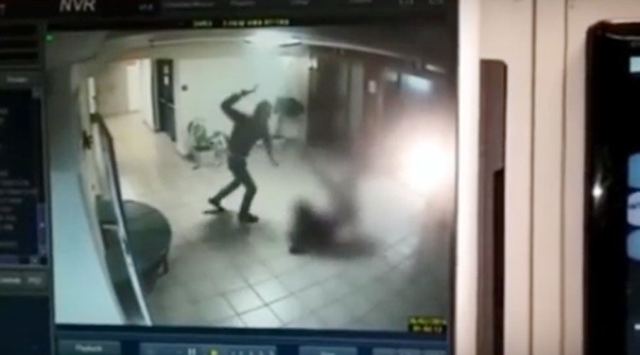 ‘Ax-wielding’ Palestinian in brutal attack on Israeli guard (GRAPHIC VIDEO)