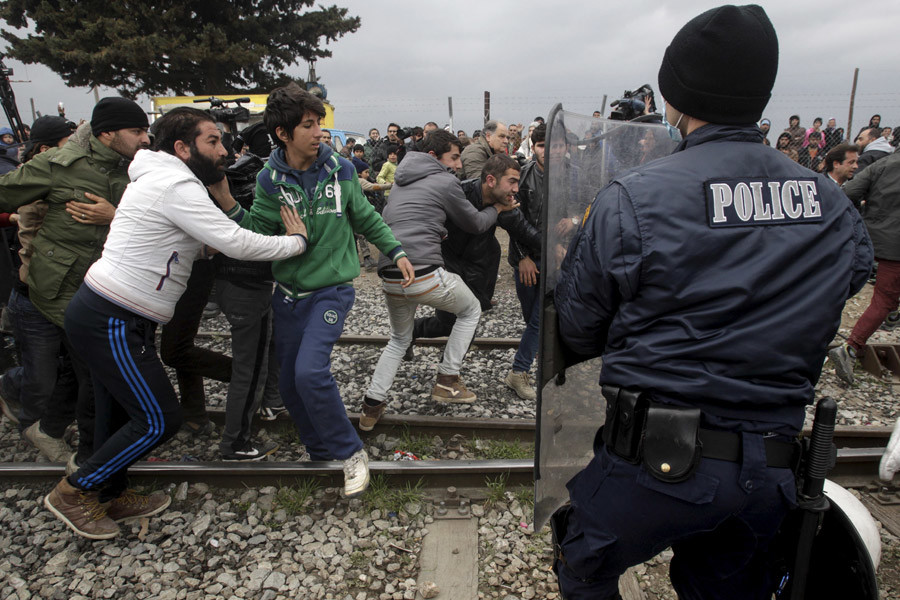 Refugees stuck at Greece-Macedonia border. What’s the solution?