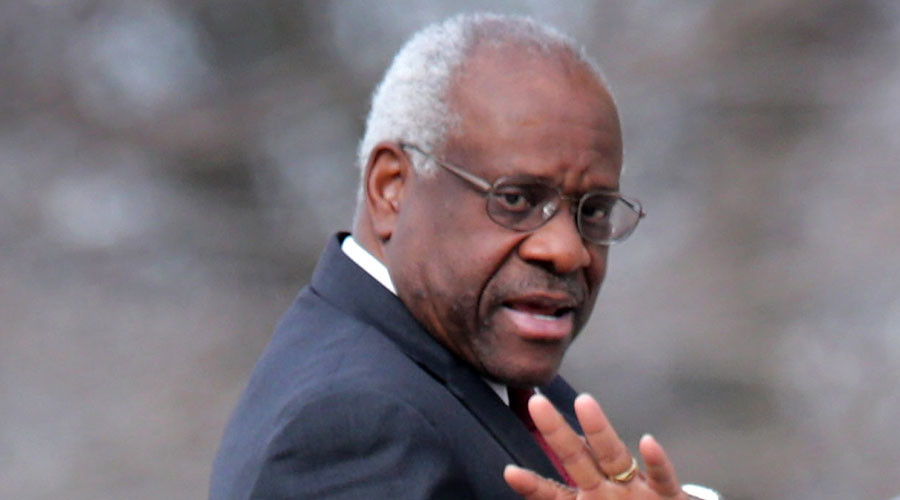 Silent no more: Justice Thomas asks question, breaks 10-year SCOTUS streak
