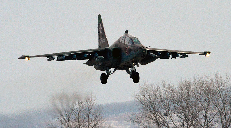 Su-25 fighter jet crashes in Russia’s south, pilot dies