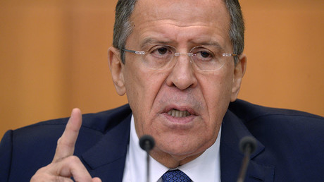 Russian Foreign Minister Sergey Lavrov. © Grigoriy Sisoev