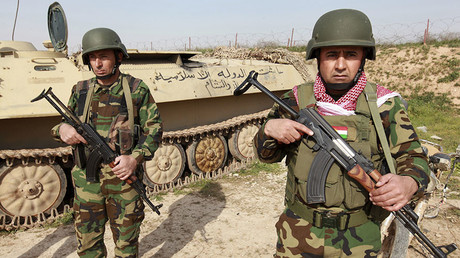 Kurdish Peshmerga fighters. © Azad Lashkari