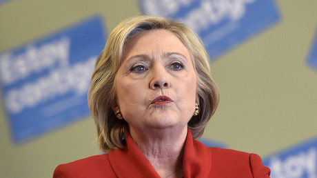 Democratic presidential candidate Hillary Clinton. © David Becker