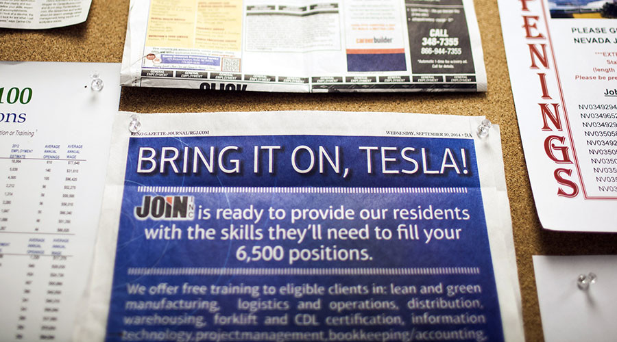 Labor disputes cause walk-out in Tesla factory