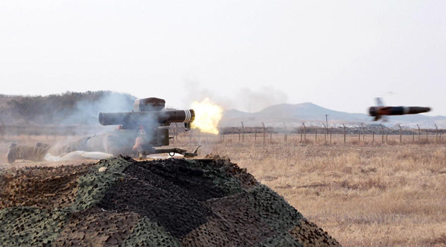 N. Korea claims test of laser-guided anti-tank missile