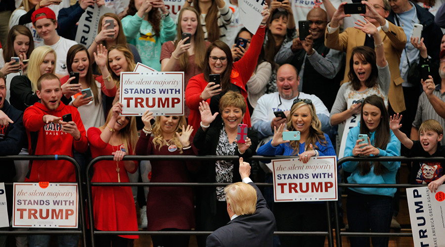 White supremacist radio show got press credentials from Trump campaign