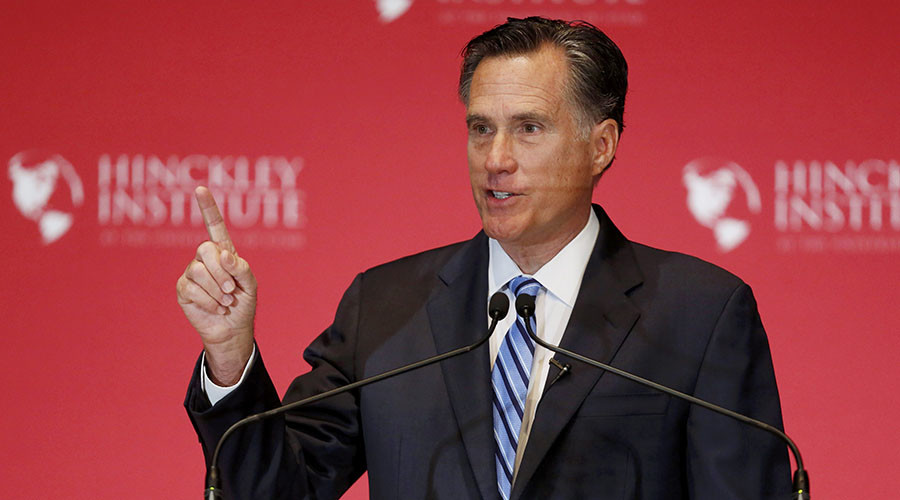 ‘All we get is a lousy hat’: Mitt Romney blasts Donald Trump’s career & candidacy