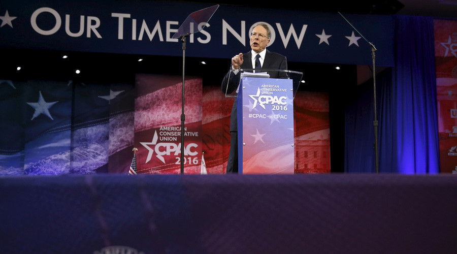 NRA president blasts gun-free zones… at gun-free conservative conference