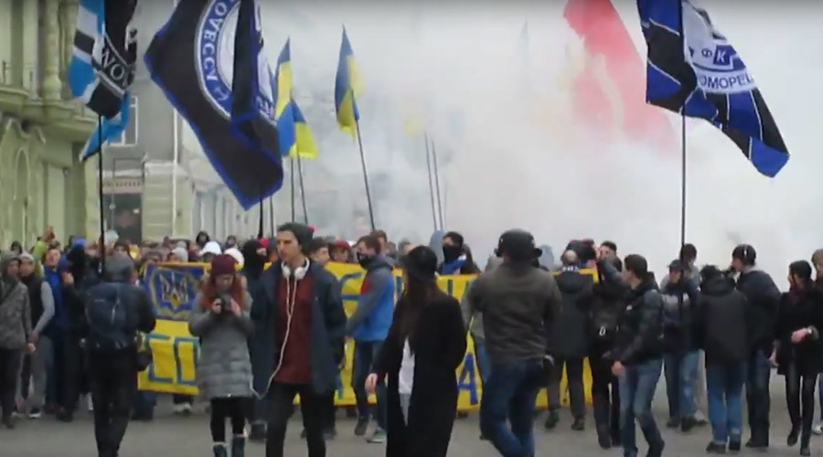 Ultras, Nationalists March Through Odessa As Ohchr Slams 2014 Massacre 