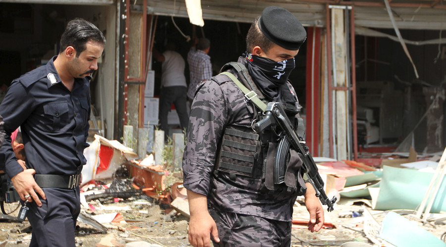60 killed in ISIS suicide truck bomb attack south of Baghdad - police