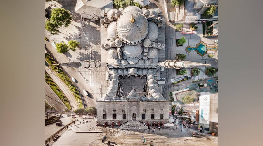 Inception city? Drone art bends Istanbul streets into mesmerizing patterns (PHOTOS)