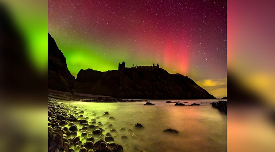 Northern Lights make spectacular rare appearance in UK & Ireland (PHOTOS, VIDEO)
