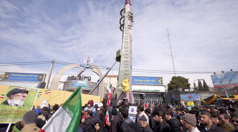 Iran test-fires missiles in defiance of US sanctions