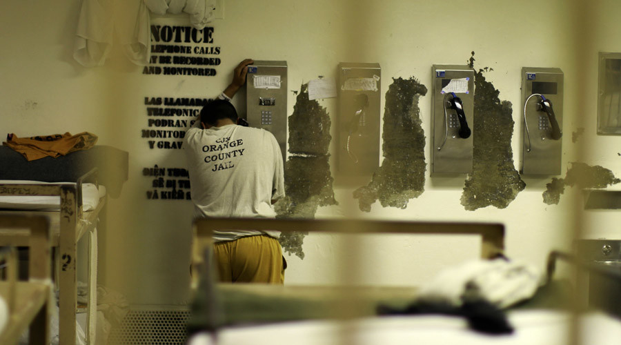 Court halts rule that would cap prices on prison phone calls
