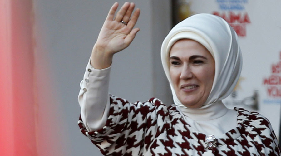 Turkish first lady praises Ottoman harem as 'school preparing women for life'