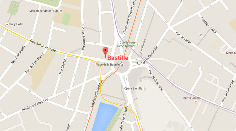 Paris: Gunfire in Bastille area, at least one wounded