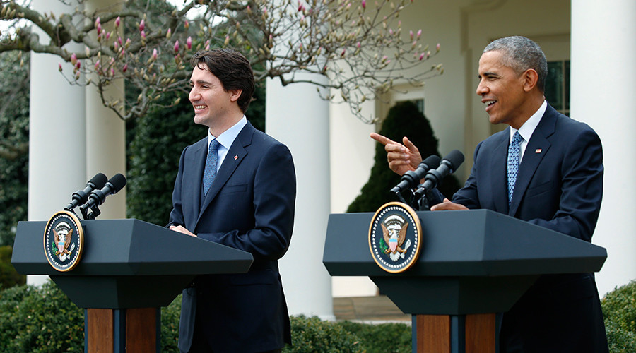 Trudeau visits US to discuss TPP, climate change & ISIS with Obama