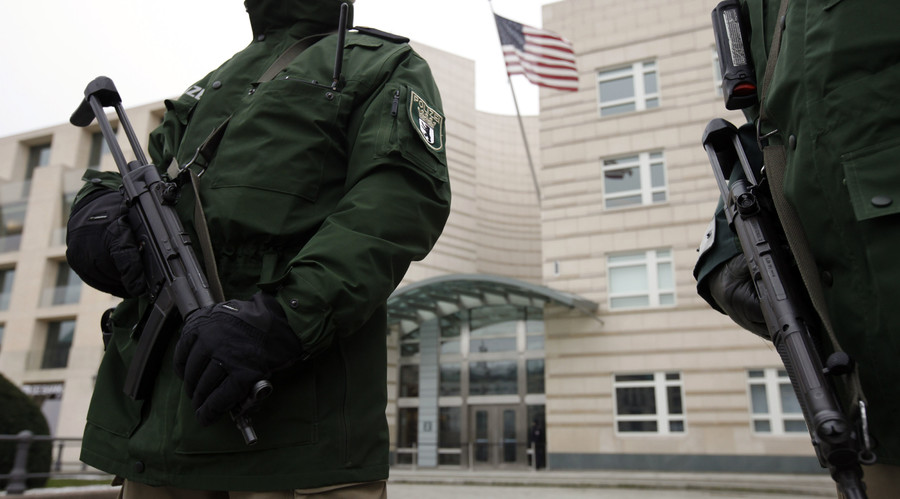 'I'll avenge Osama': Man arrested at US embassy in Berlin after claiming he had bomb