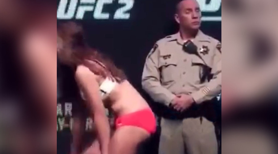 UFC star Miesha Tate gets own back on Vegas cop who checked out her butt