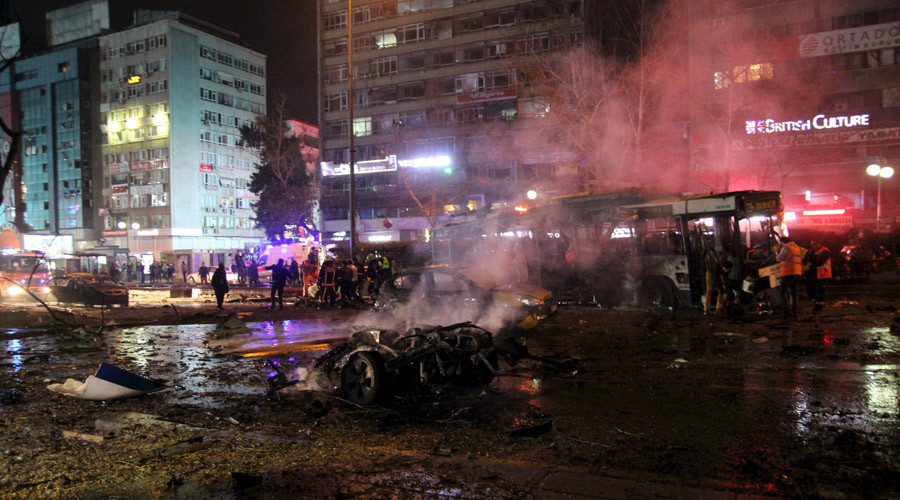 Car bombing rocks Turkish capital Ankara, 34 dead, 125 injured