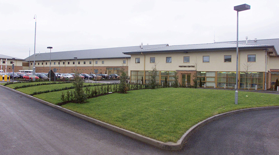 Yarl’s Wood detainees display banner alleging sexual assault by guards