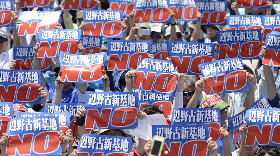 Tokyo furious after US sailor arrested on suspicion of raping Japanese tourist in Okinawa