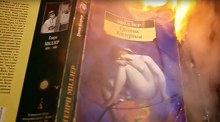 Henry Miller books burnt ‘in defiance of Western values’ by Russian ‘pagan librarians’