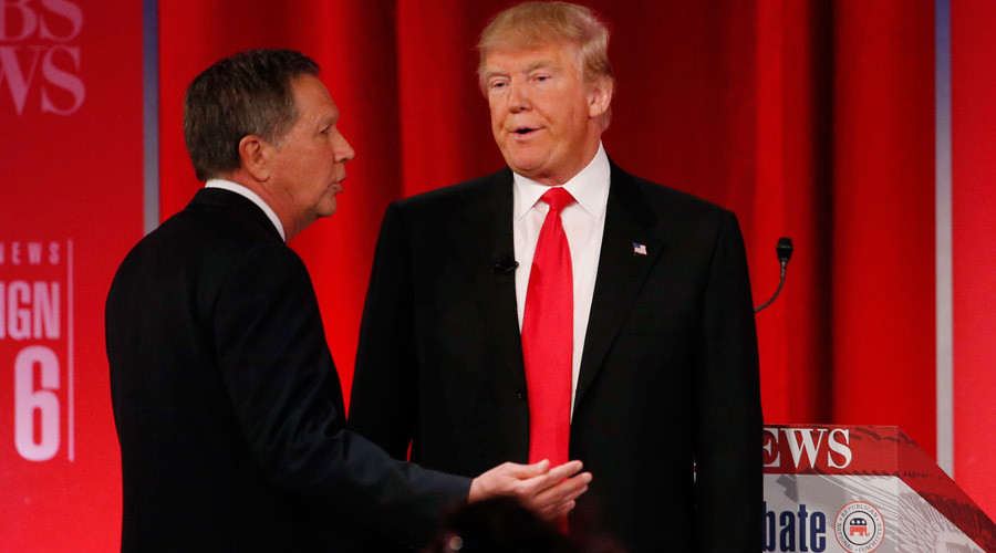 Last man on Fox: GOP debate cancelled after Trump, Kasich pull out