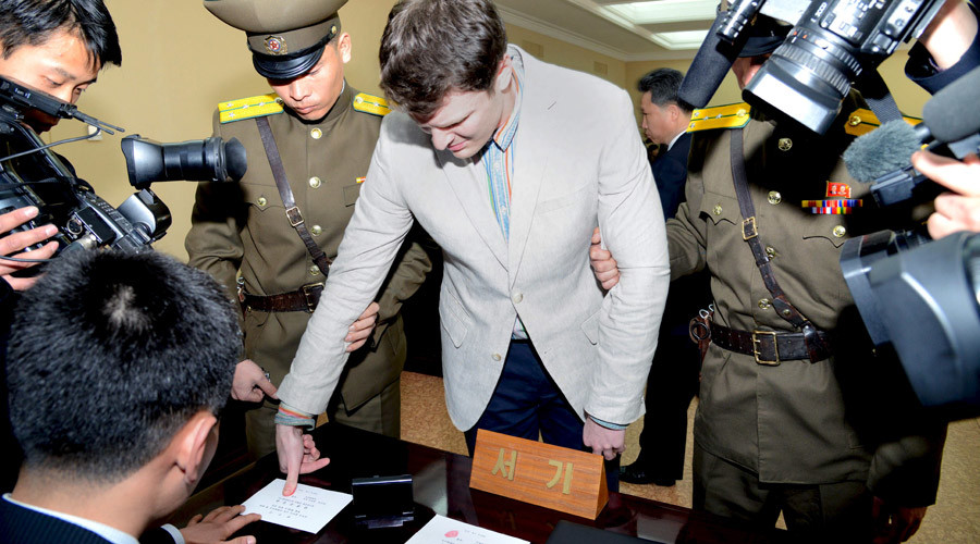 US student sentenced to 15 years hard labor in North Korea