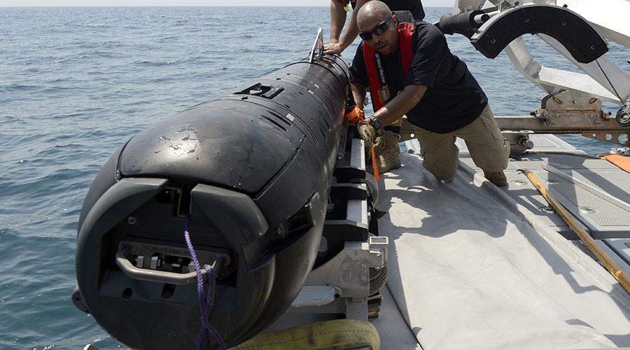 Drone showroom: Workout for Royal Navy robot warriors as future of war goes on sale