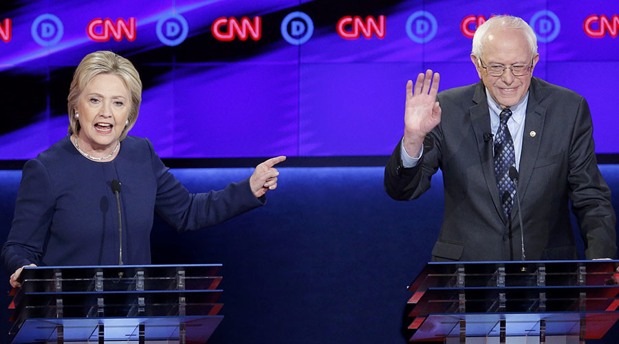 'Behind you!' Clinton asks where Sanders was during healthcare campaign, internet answers with pics