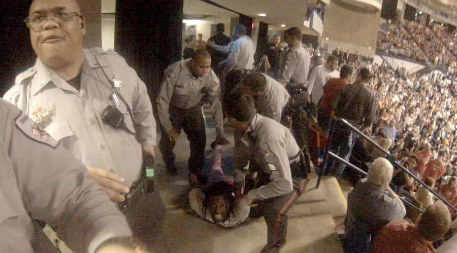 North Carolina deputies punished for inaction at Trump rally incident