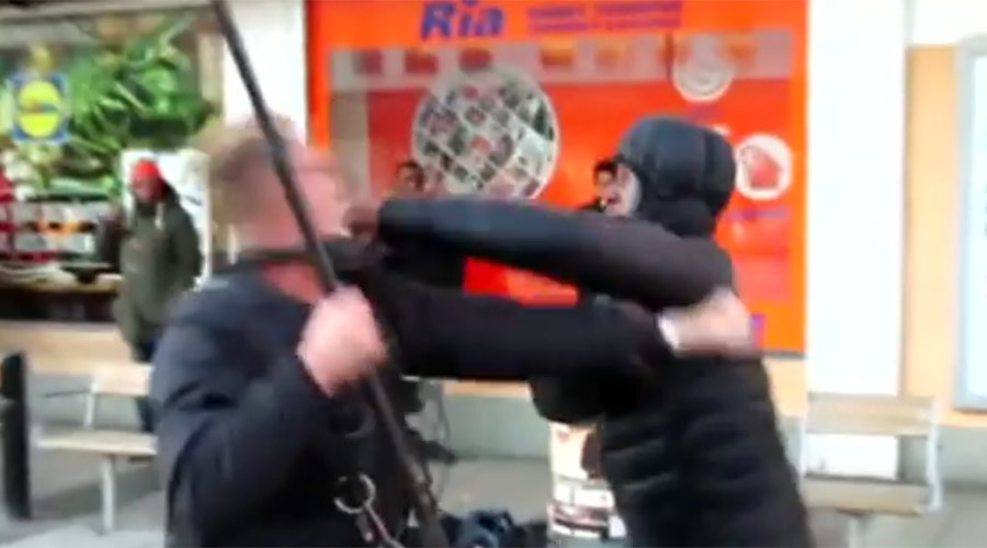 Striking footage shows Australian TV crew attacked in Stockholm's 'Little Mogadishu' suburb (VIDEO)