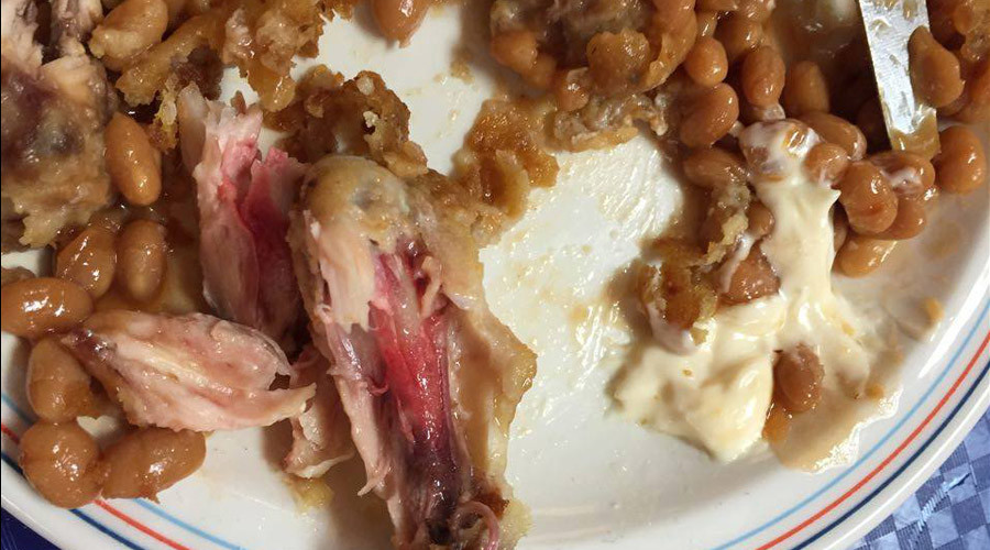 Meals to die for? Soldiers share photos of mold & maggots in army issued food