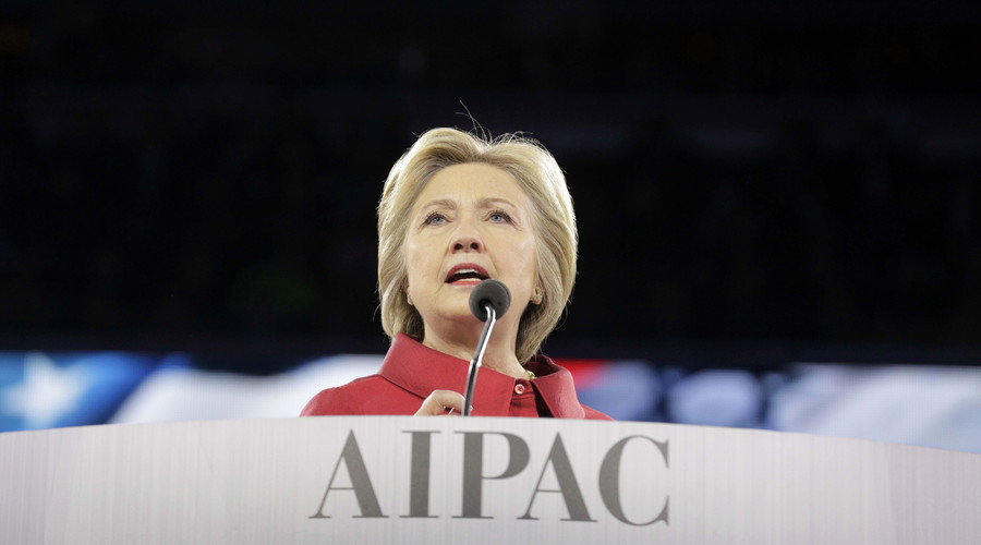 ‘Non-negotiable’: Clinton attacks Trump at AIPAC for ‘neutrality’ remarks about Israel