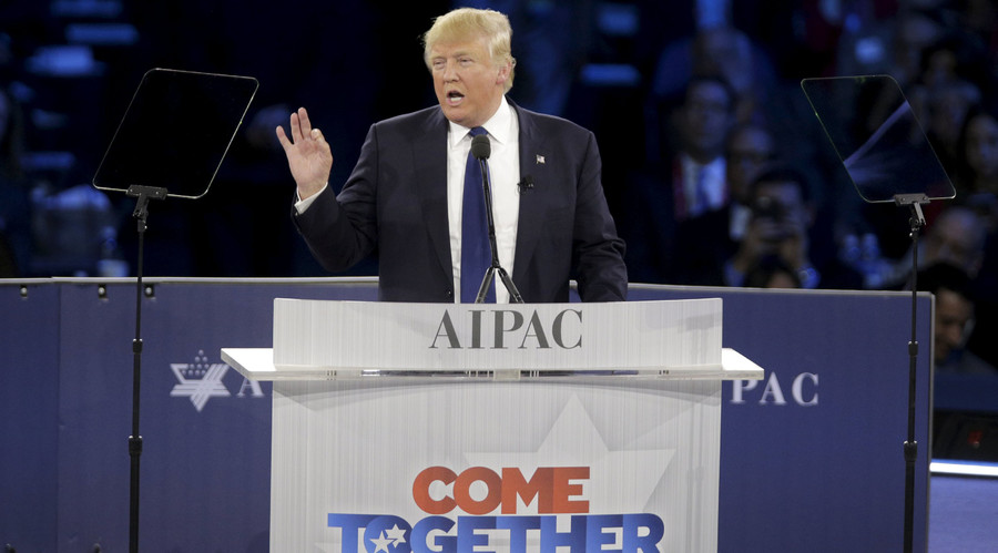 ‘Dismantle the disastrous deal’: Trump tells AIPAC Iran deal is 'number one priority'