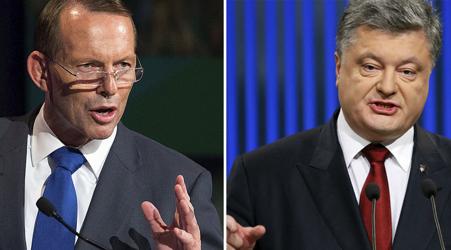Tony Abbott latest foreign politician to join Poroshenko’s ‘int’l advisory council’